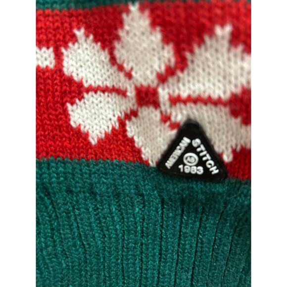 American Stitch Women’s Large Size Crewneck Holiday Gnome Christmas Sweater - Picture 4 of 5